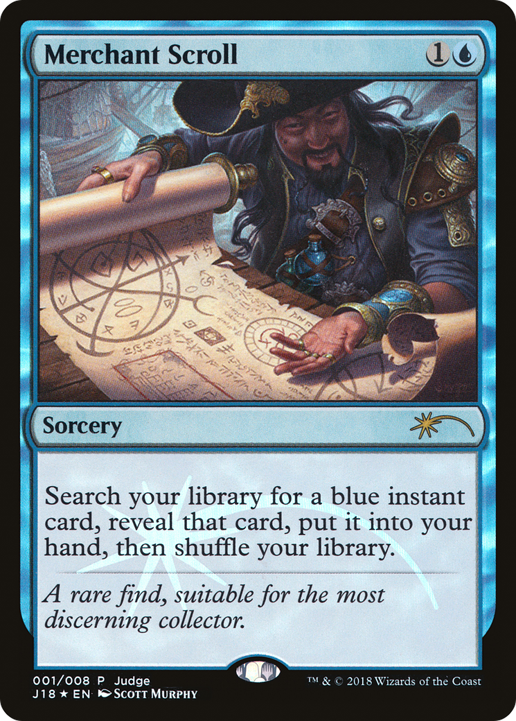 {R} Merchant Scroll [Judge Gift Cards 2018][PA J18 001]