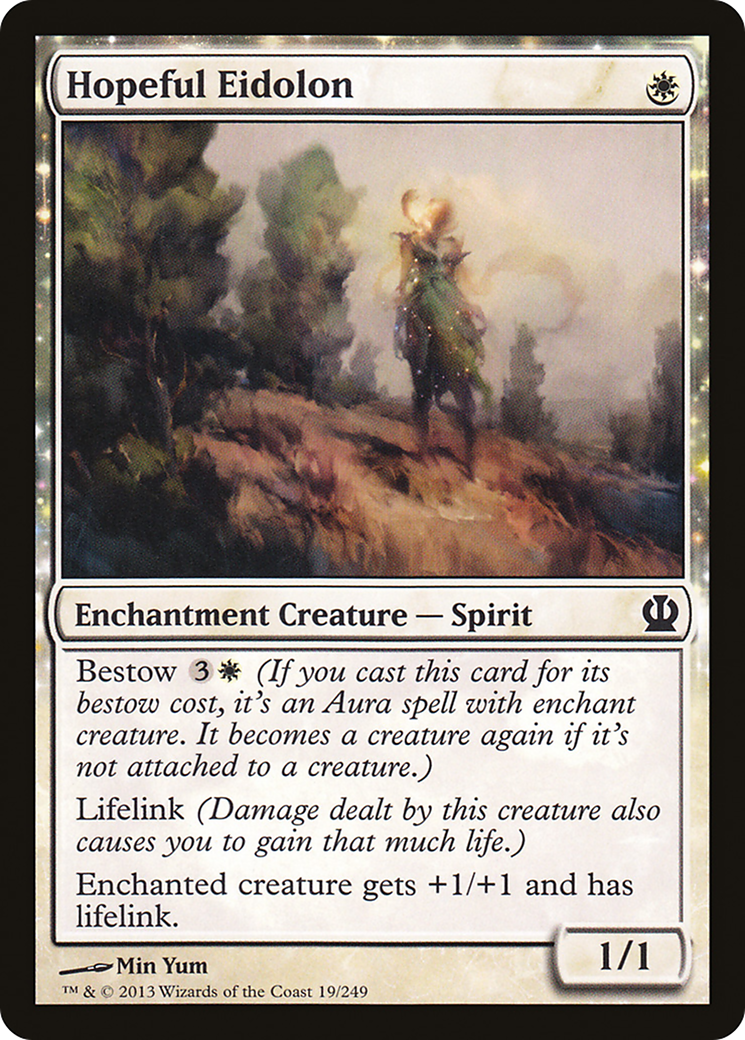 {C} Hopeful Eidolon [Theros][THS 019]
