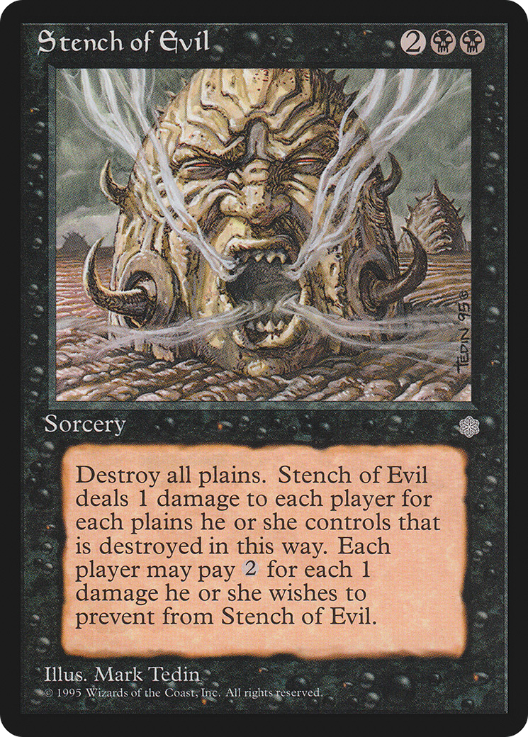 {C} Stench of Evil [Ice Age][ICE 165]