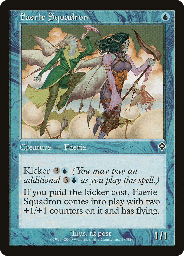 {C} Faerie Squadron [Invasion][INV 058]