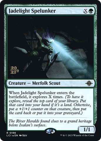 {@R} Jadelight Spelunker [The Lost Caverns of Ixalan Prerelease Cards][PR LCI 196]