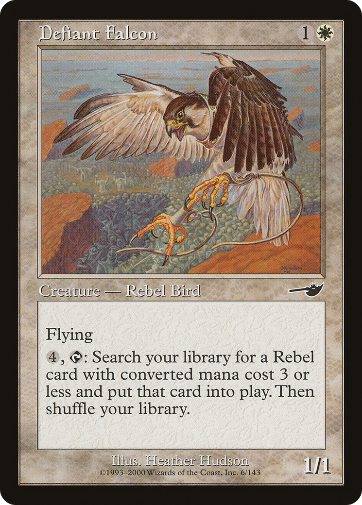 {C} Defiant Falcon [Nemesis][NEM 006]