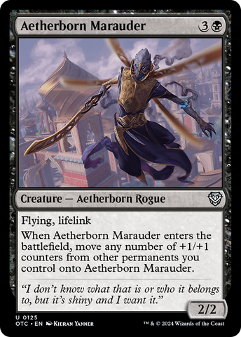 {C} Aetherborn Marauder [Outlaws of Thunder Junction Commander][OTC 125]