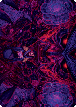 {A} Reckoner Shakedown Art Card [Kamigawa: Neon Dynasty Art Series][ANEO 018]