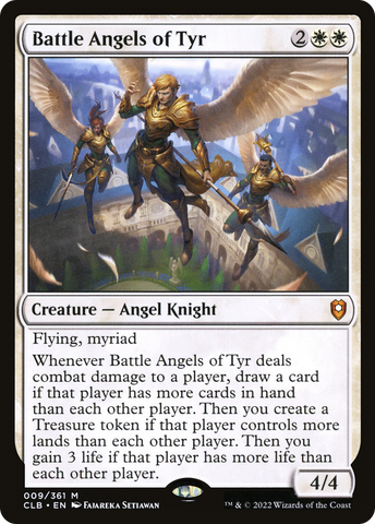 {R} Battle Angels of Tyr [Commander Legends: Battle for Baldur's Gate][CLB 009]