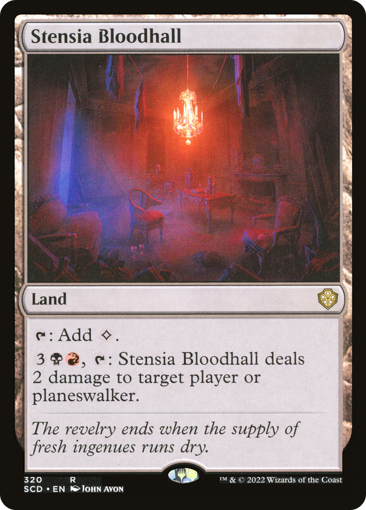 {R} Stensia Bloodhall [Starter Commander Decks][SCD 320]