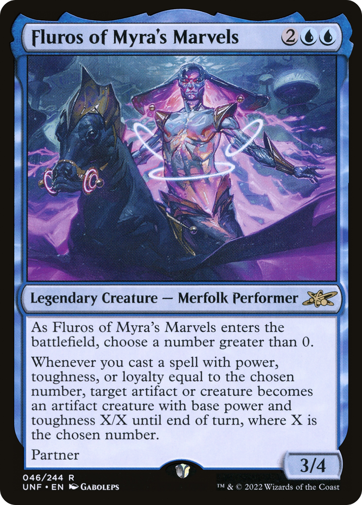 {R} Fluros of Myra's Marvels [Unfinity][UNF 046]