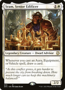 {R} Sram, Senior Edificer [Dungeons & Dragons: Adventures in the Forgotten Realms Commander][AFC 072]