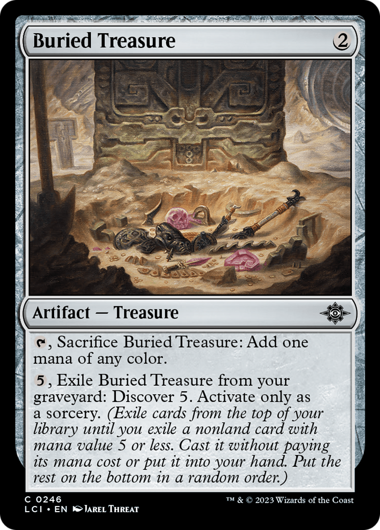 {@C} Buried Treasure [The Lost Caverns of Ixalan][LCI 246]