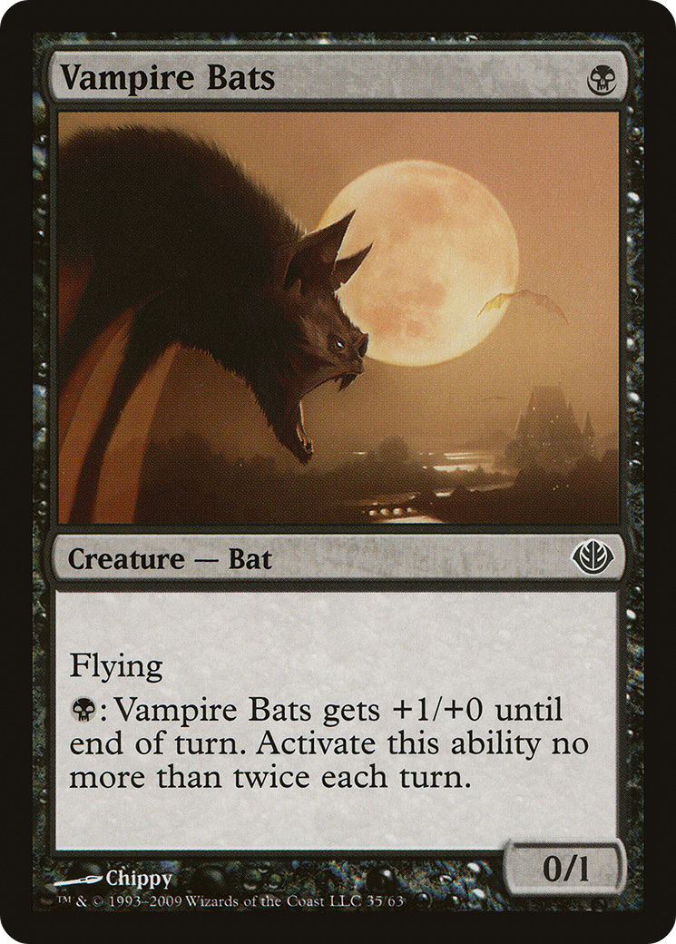 {C} Vampire Bats [Duel Decks: Garruk vs. Liliana][DDD 035] - Misty Mountain Games