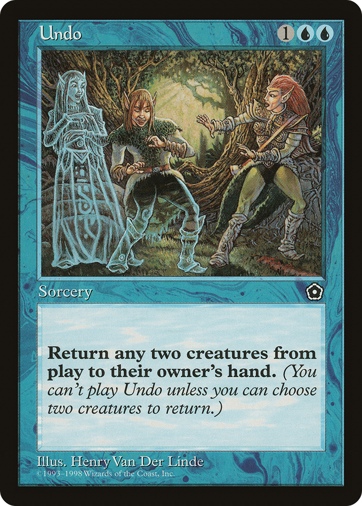 {C} Undo [Portal Second Age][PO2 059]