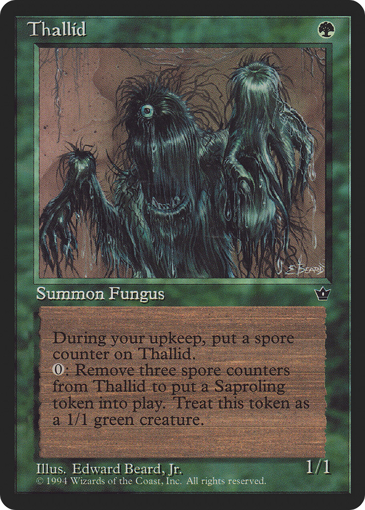 {C} Thallid (Edward P. Beard, Jr.) [Fallen Empires][FEM 74A]