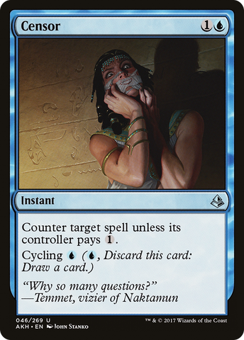 {C} Censor [Amonkhet][AKH 046]