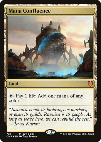 {R} Mana Confluence (Buy-A-Box) [Commander Legends Promos][PA CMR 721]