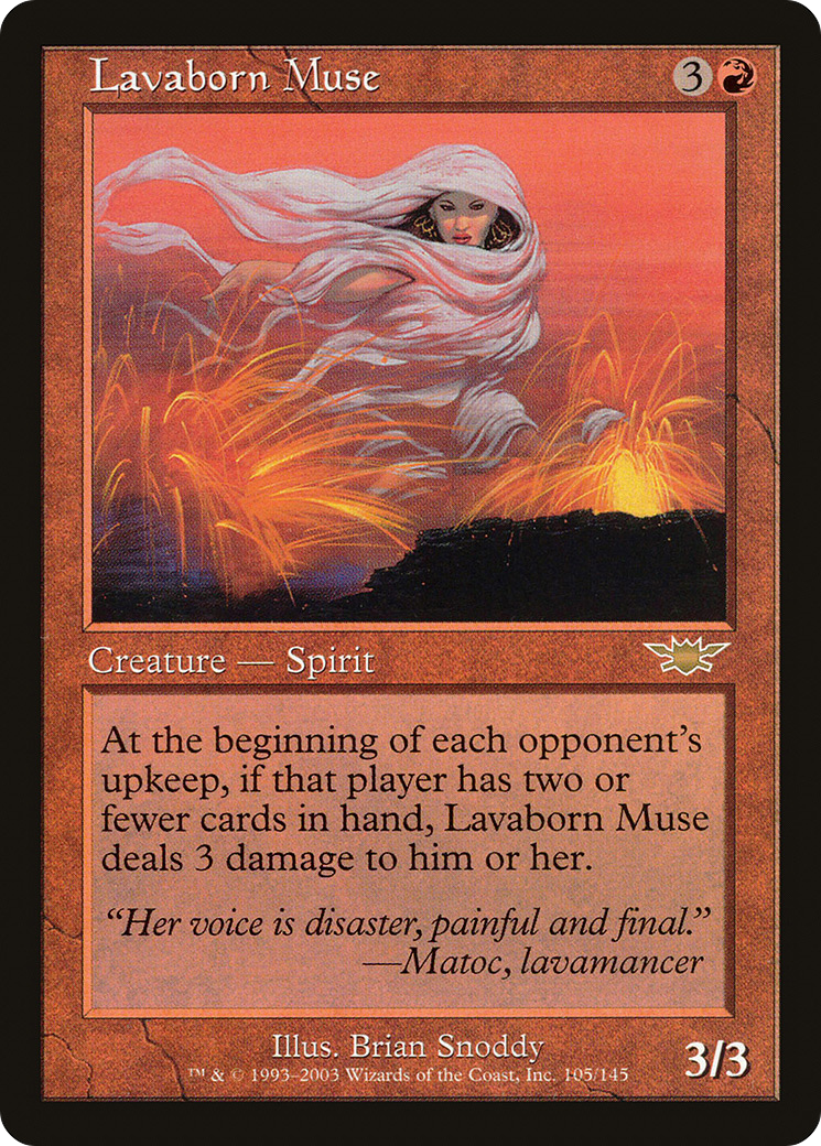 {R} Lavaborn Muse [Legions][LGN 105] - Misty Mountain Games