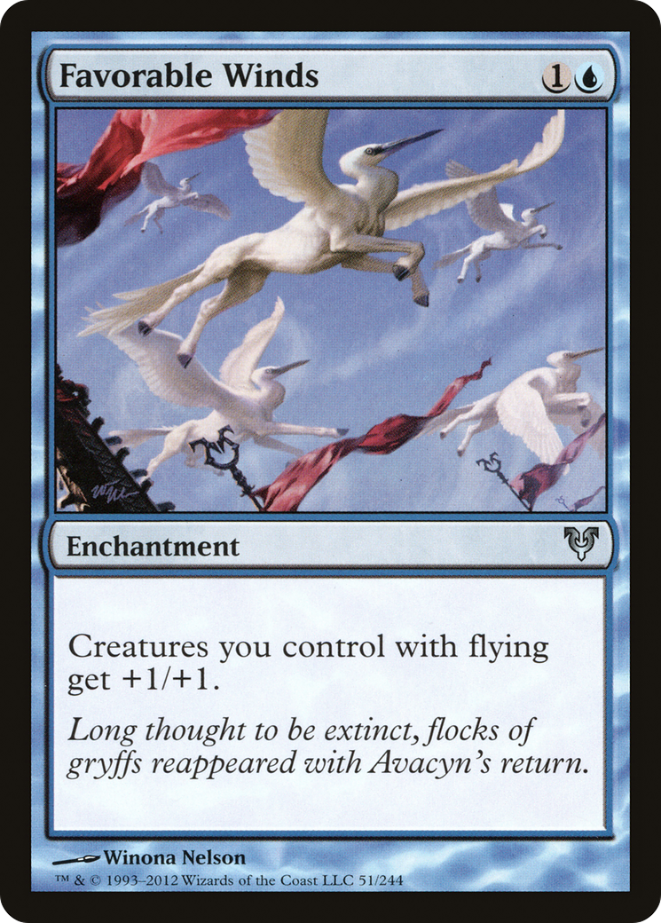 {C} Favorable Winds [Avacyn Restored][AVR 051]