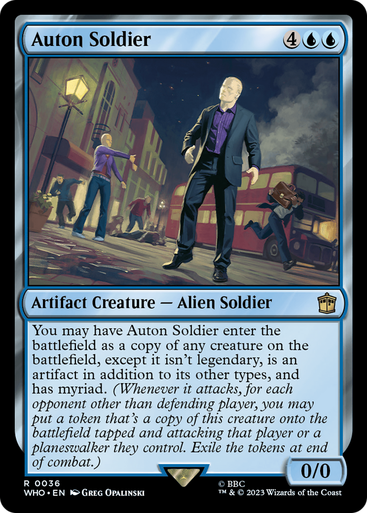 {R} Auton Soldier [Doctor Who][WHO 036]