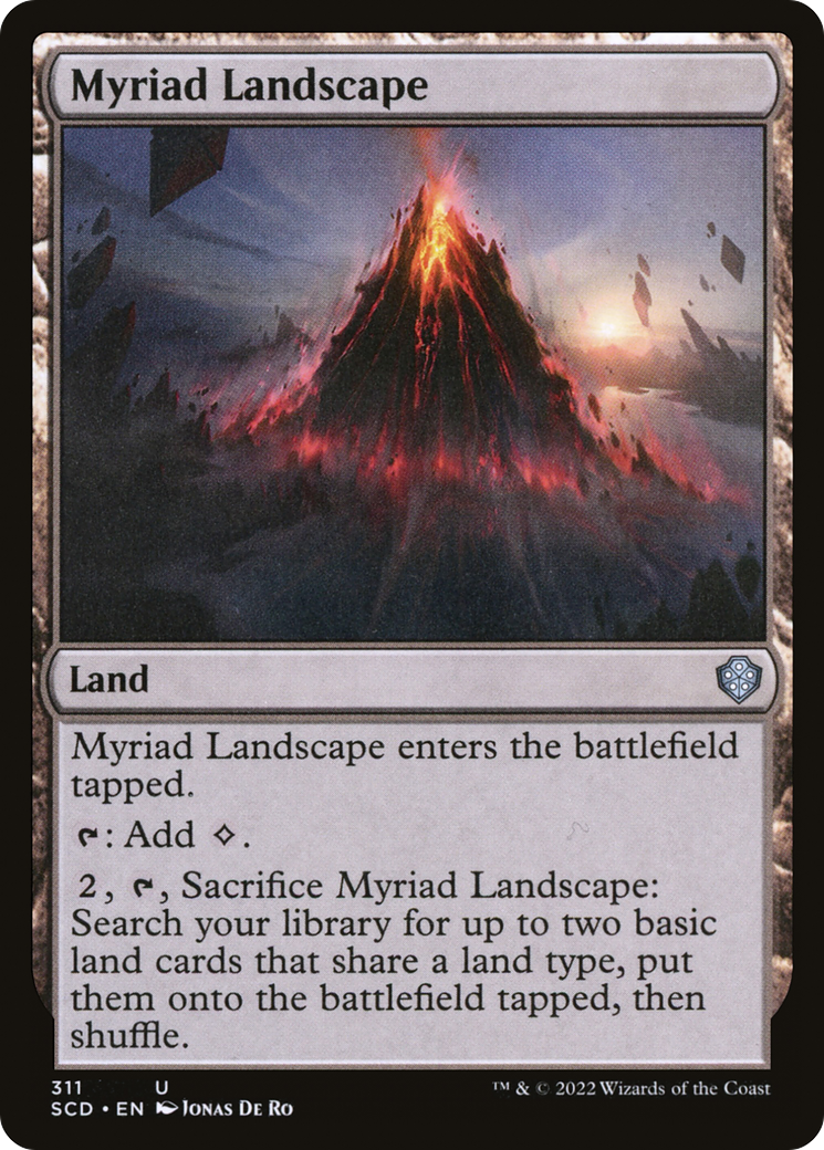 {C} Myriad Landscape [Starter Commander Decks][SCD 311]