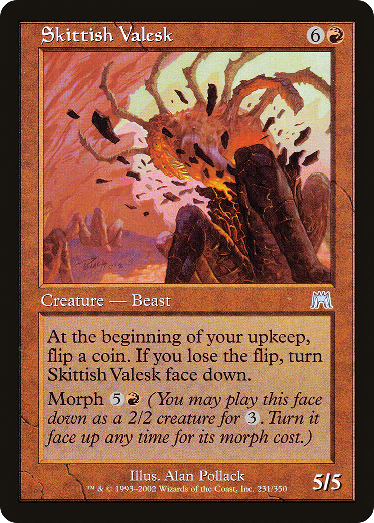{C} Skittish Valesk [Onslaught][ONS 231]