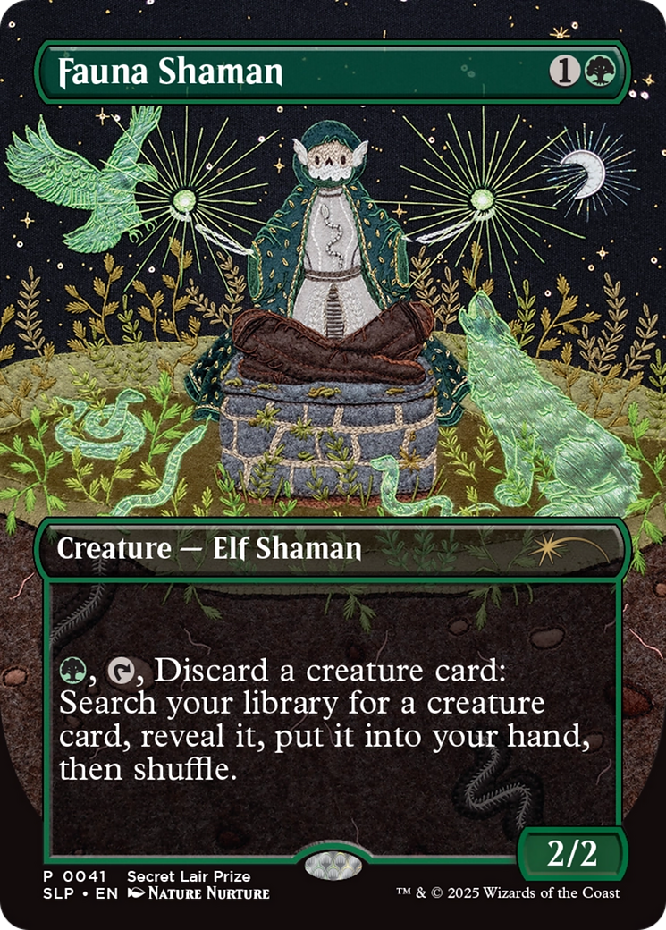 Fauna Shaman [SLP 041]  (Borderless) Foil
