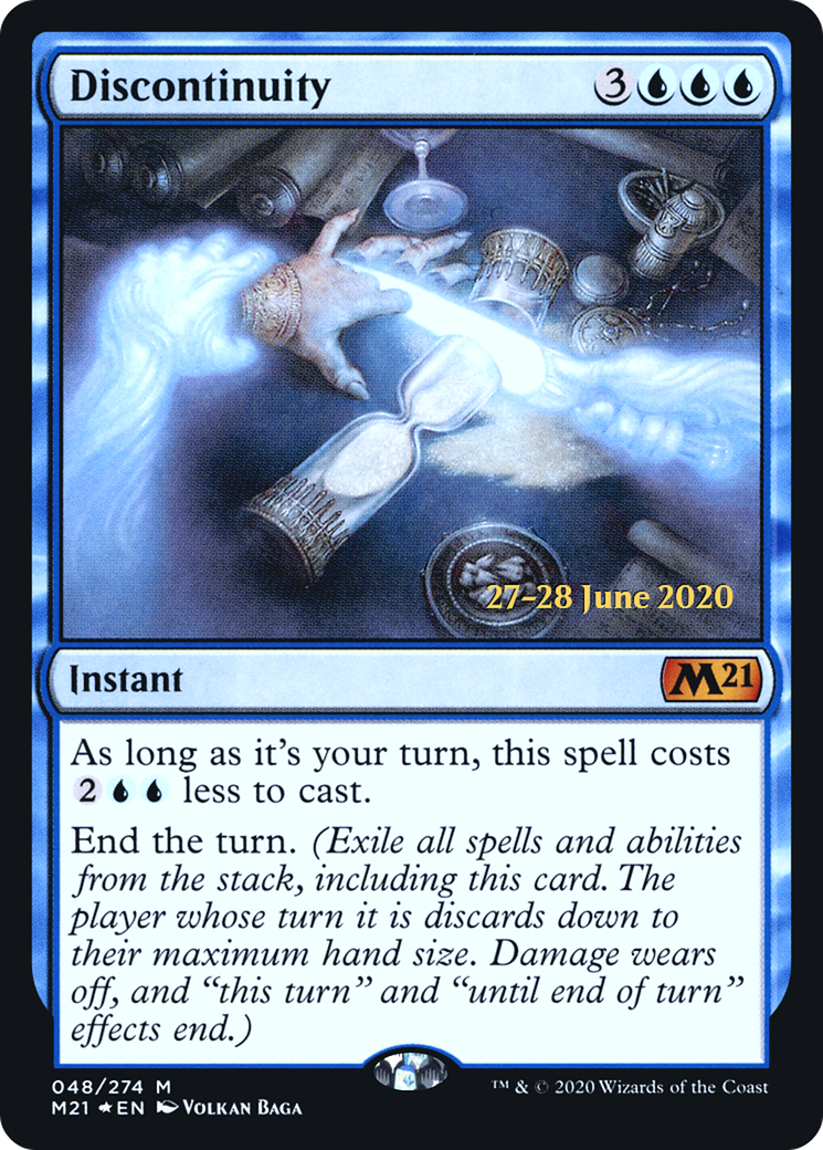 {R} Discontinuity [Core Set 2021 Prerelease Promos][PR M21 048] - Misty Mountain Games