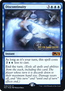 {R} Discontinuity [Core Set 2021 Prerelease Promos][PR M21 048]