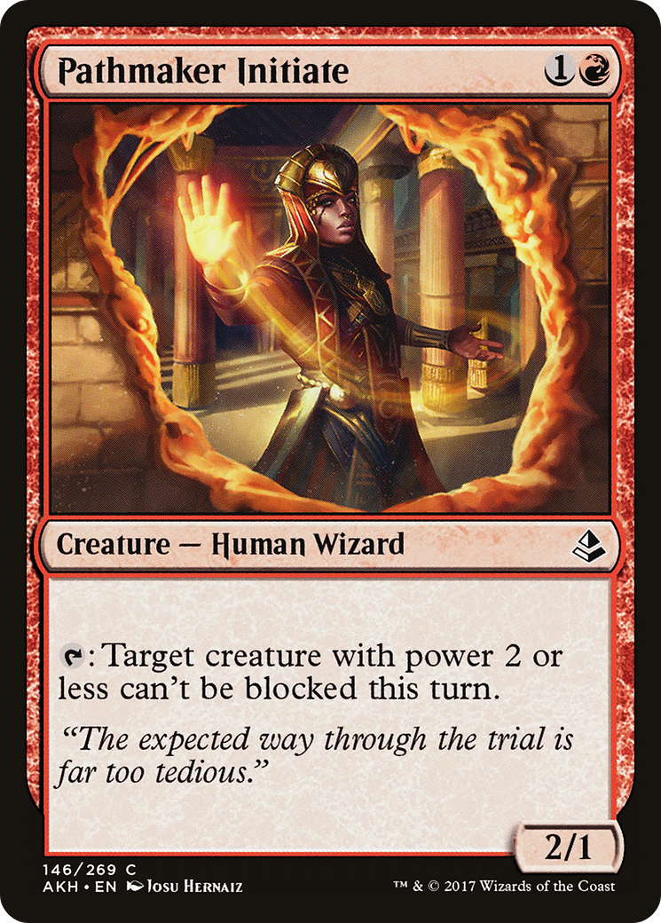{C} Pathmaker Initiate [Amonkhet][AKH 146]