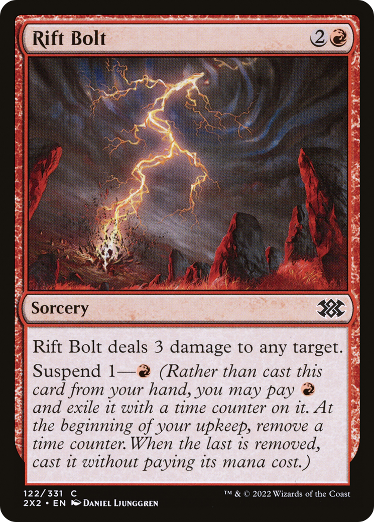 {C} Rift Bolt [Double Masters 2022][2X2 122]