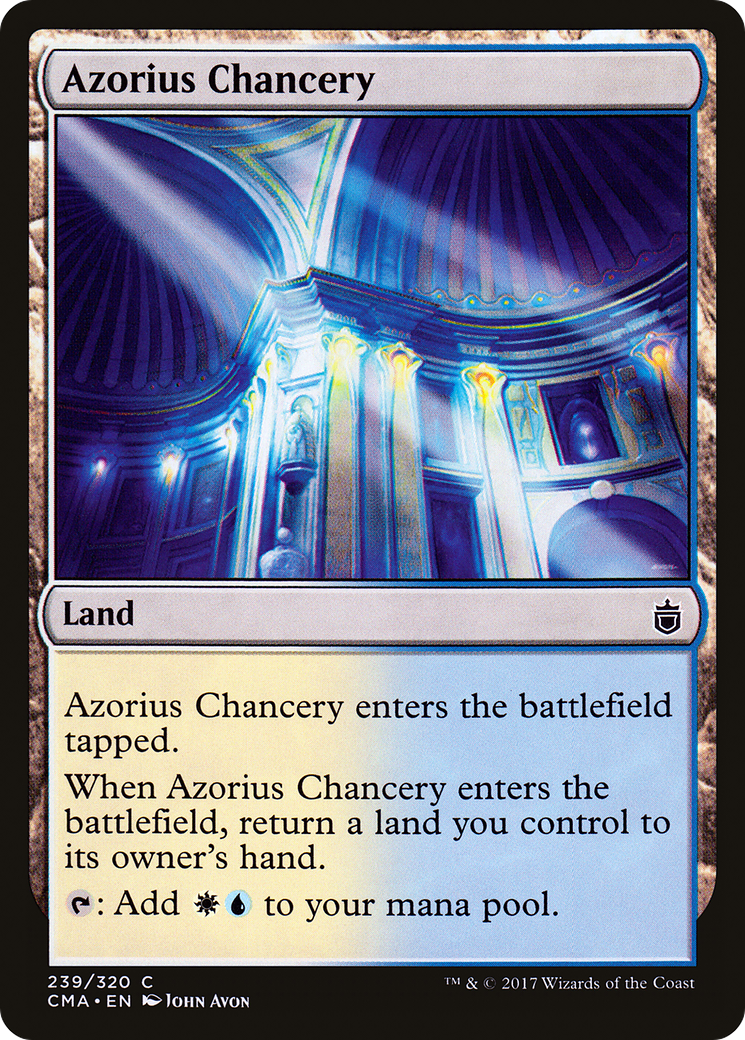 {C} Azorius Chancery [Commander Anthology][CMA 239]