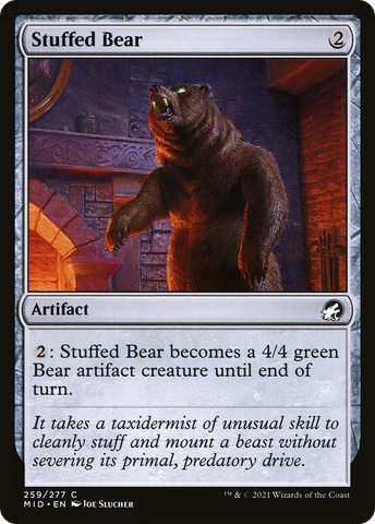 {C} Stuffed Bear [Innistrad: Midnight Hunt][MID 259]