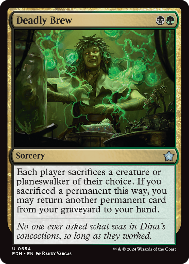 {@C} Deadly Brew [Foundations][FDN 654]