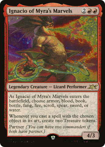 {R} Ignacio of Myra's Marvels (Galaxy Foil) [Unfinity][UNF 398]