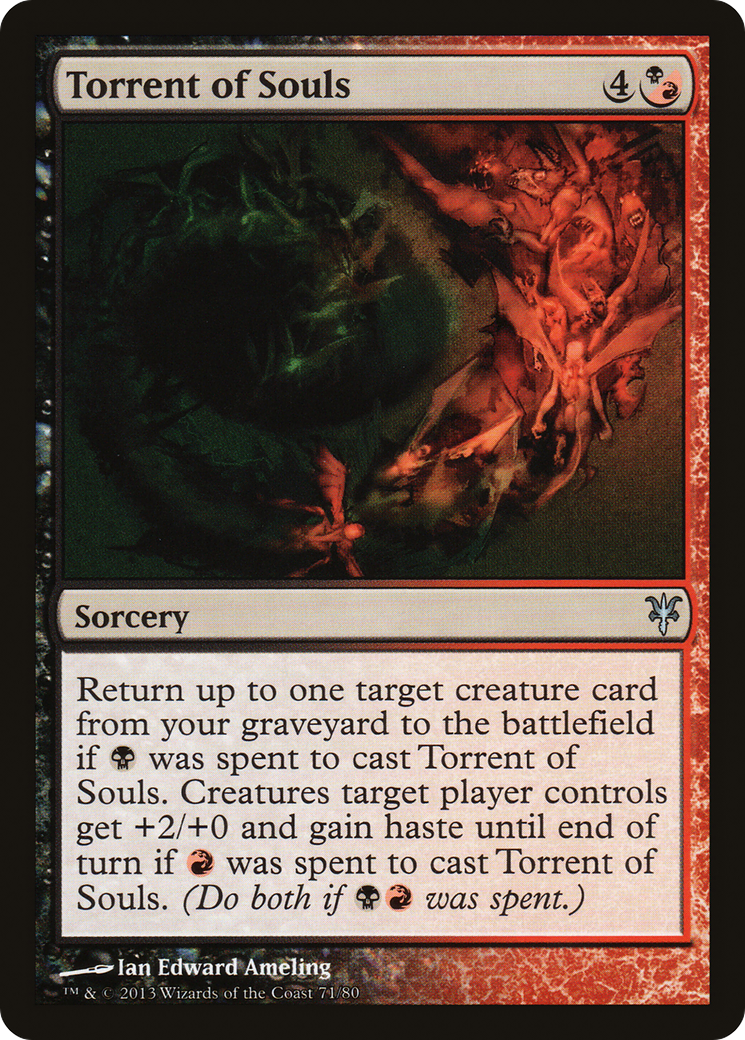 {C} Torrent of Souls [Duel Decks: Sorin vs. Tibalt][DDK 071]