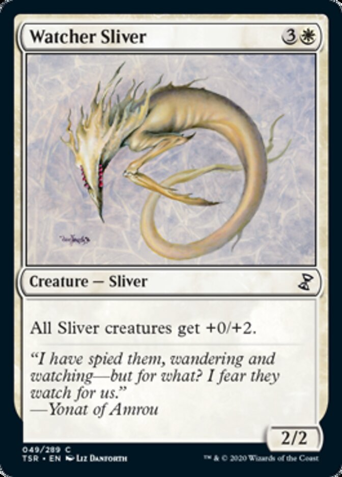 {C} Watcher Sliver [Time Spiral Remastered][TSR 049]