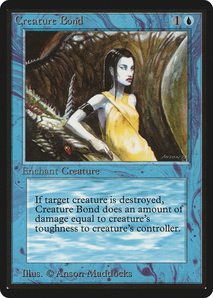 {C} Creature Bond [Beta Edition][LEB 056]