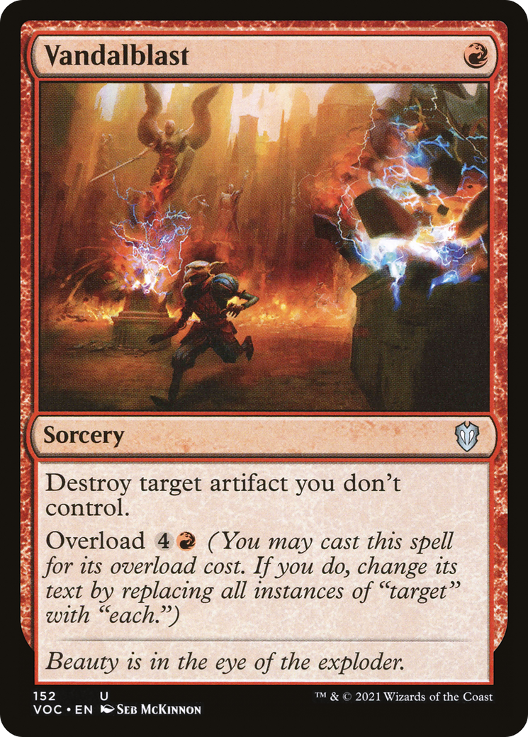 {C} Vandalblast [Innistrad: Crimson Vow Commander][VOC 152]