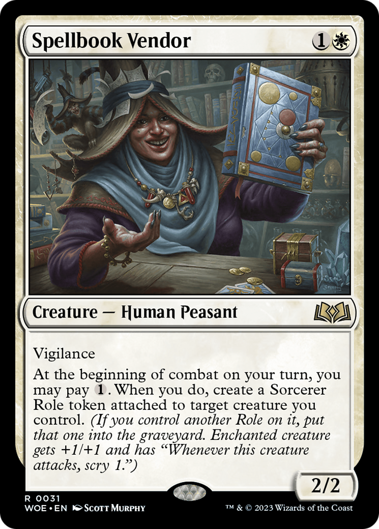{@R} Spellbook Vendor [Wilds of Eldraine][WOE 031]