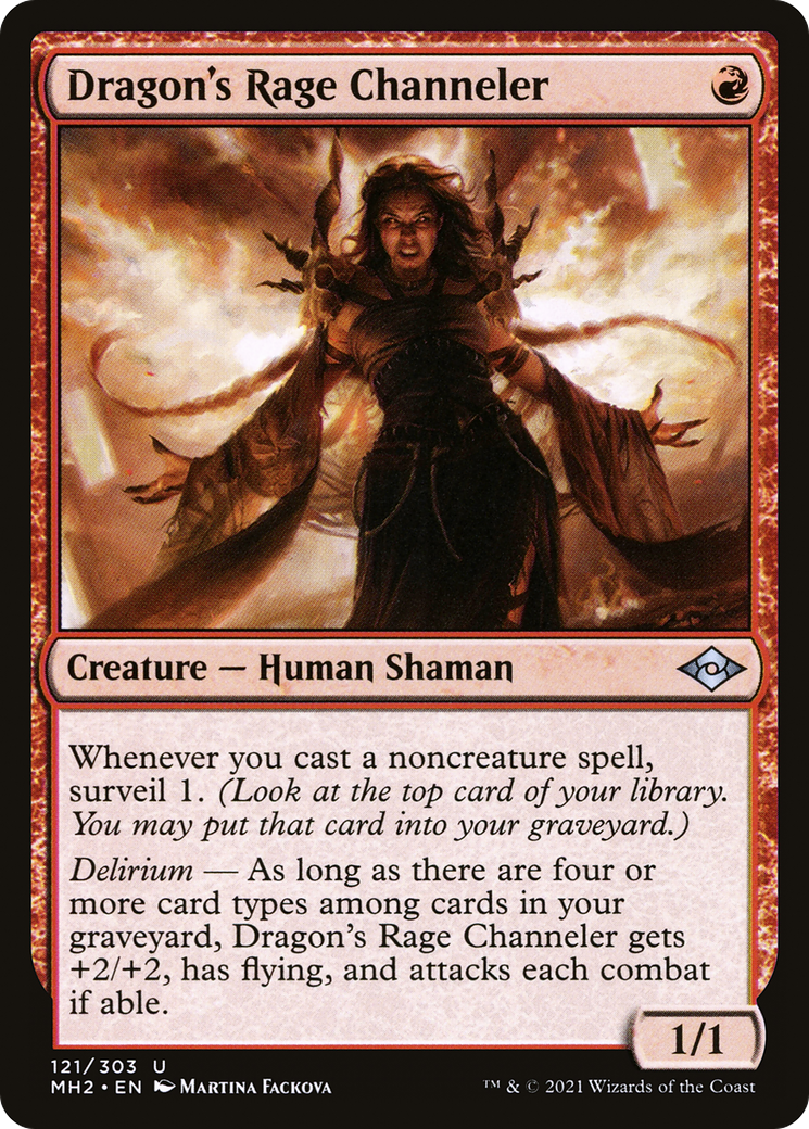 {C} Dragon's Rage Channeler [Modern Horizons 2] [MH2 121]