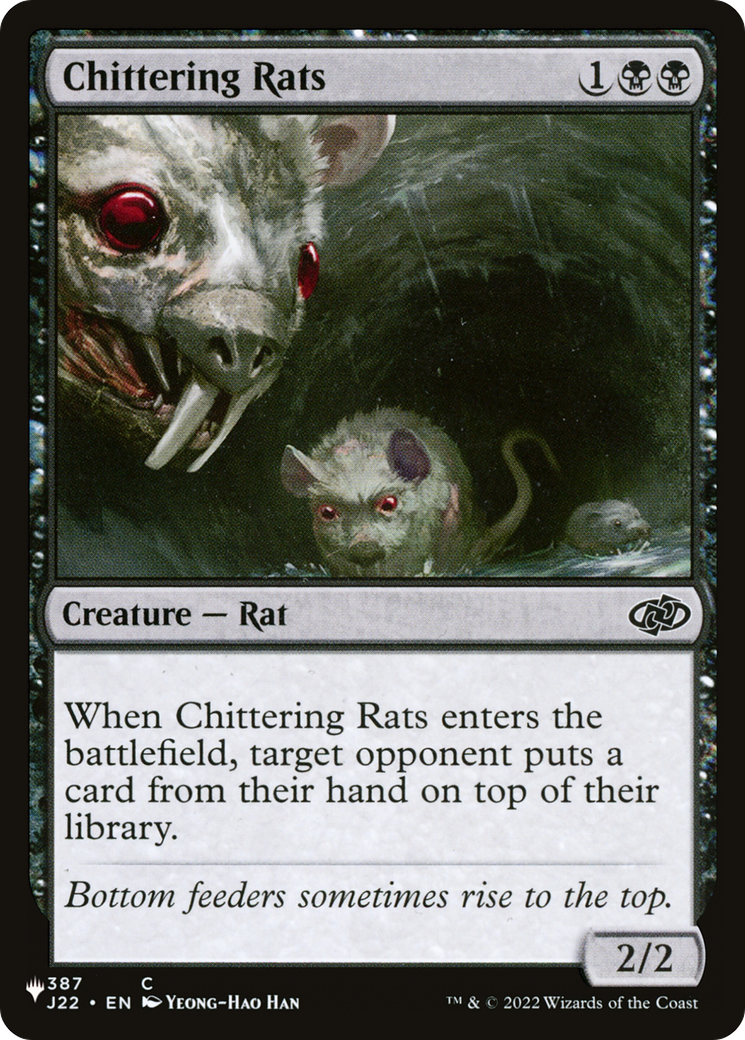 Chittering Rats [LIST 387/051]