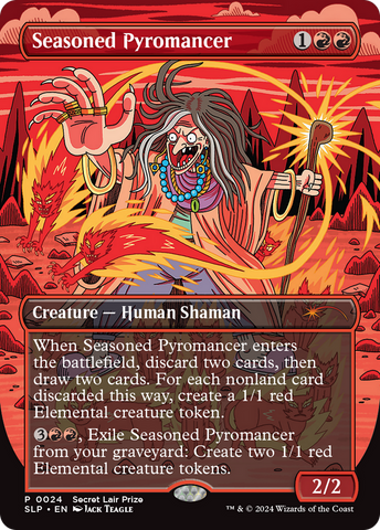 {R} Seasoned Pyromancer [Pro Tour Promos][SLP 024]