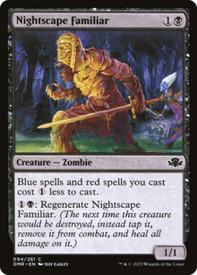 {C} Nightscape Familiar [Dominaria Remastered][DMR 094]