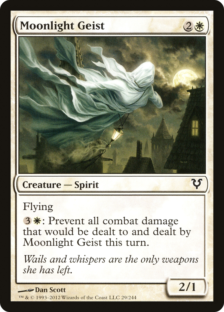 {C} Moonlight Geist [Avacyn Restored][AVR 029]