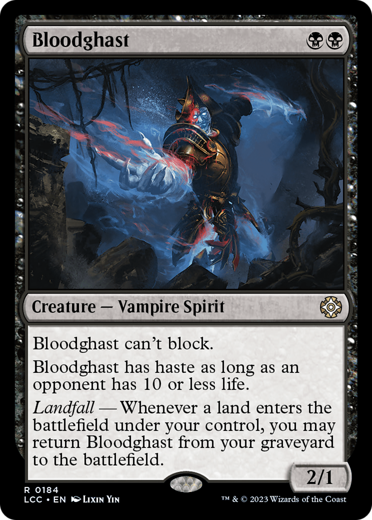 {R} Bloodghast [The Lost Caverns of Ixalan Commander][LCC 184]