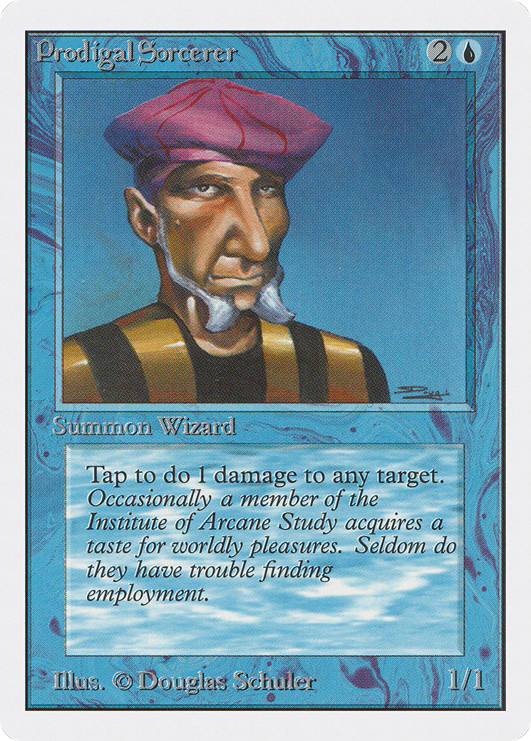 {C} Prodigal Sorcerer [Unlimited Edition][2ED 074]