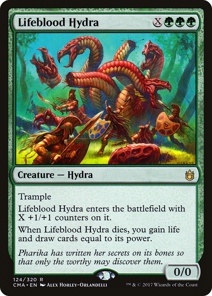 {R} Lifeblood Hydra [Commander Anthology][CMA 124]