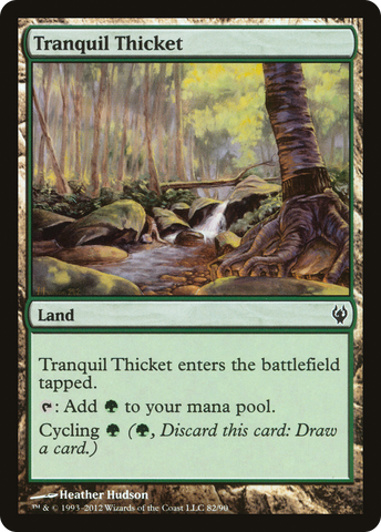 {C} Tranquil Thicket [Duel Decks: Izzet vs. Golgari][DDJ 082]