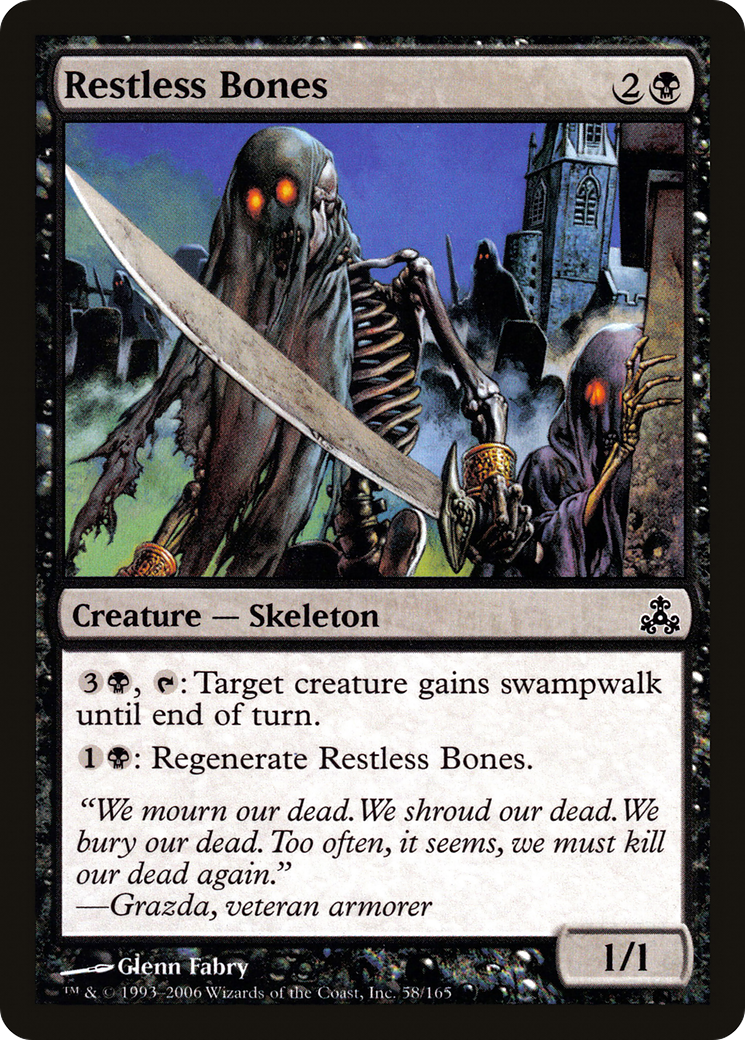 {C} Restless Bones [Guildpact][GPT 058]