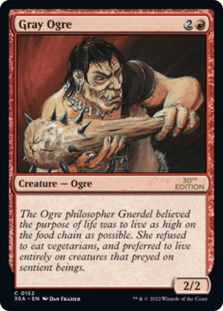 {C} Gray Ogre [30th Anniversary Edition][30A 152]