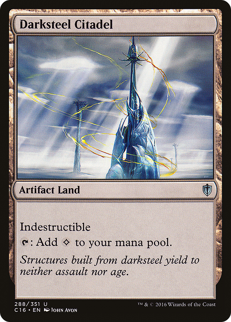 {C} Darksteel Citadel [Commander 2016][C16 288]