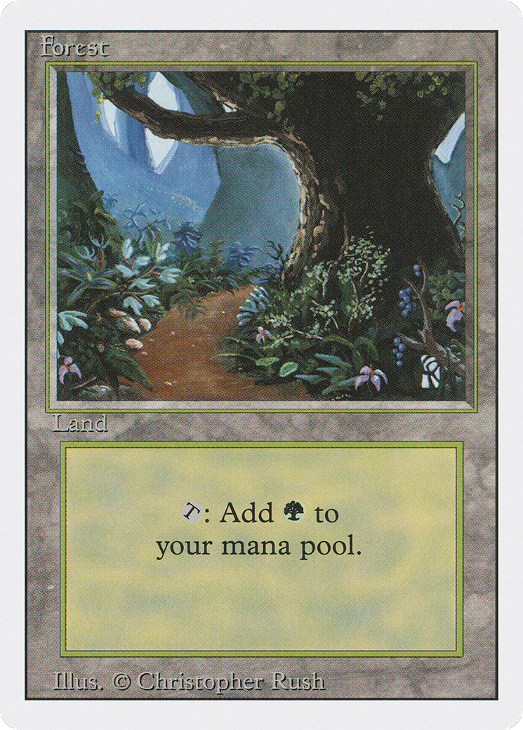 {B}[3ED 305] Forest (305) [Revised Edition]